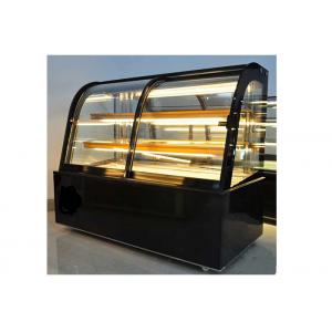 Commercial Cake Display Fridge Vitrine Glass Cake Counter 570W