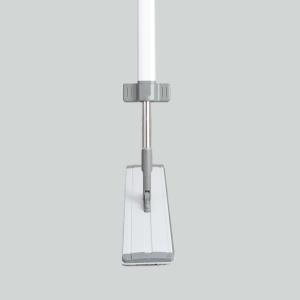 China 360 Degree Rotating Panel Washing Lazy Mop Hands Free Squeeze PP Rectangular Head Magic Mop Set wholesale