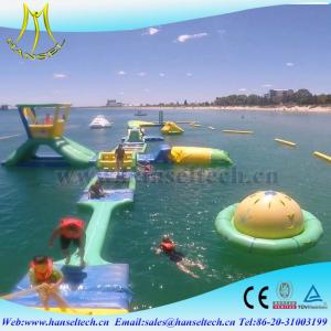 Hansel best quality bounce house combo pool for outdoor activity