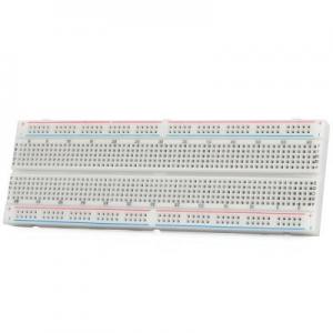 China 65 Jumper Wires 830 Holes Electronic Breadboard For Arduino 83mm x 55mm x 9mm supplier
