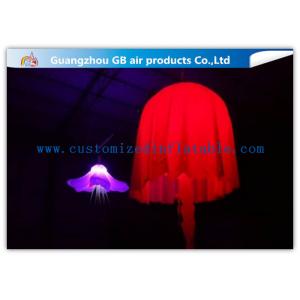 China Colorful Jellyfish Led Inflatable Lighting Decoration For Outdoor Christmas supplier