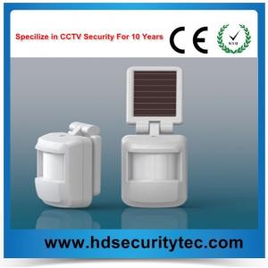 China Solar-Powered Wireless PIR Detecotor for Home/Commercial Alarm Use Strong anti-interference capability for disturbances supplier