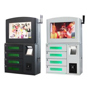 Wall Mounted Bill Payment Cell Phone Charging Kiosks 24 Hours Self - Service Terminals