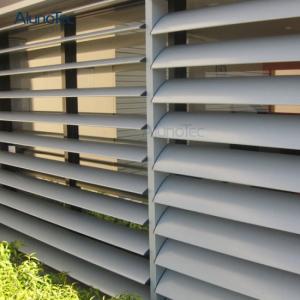 Ventilation Aluminium Louver Frame Vertical Aluminum Shutter Panels