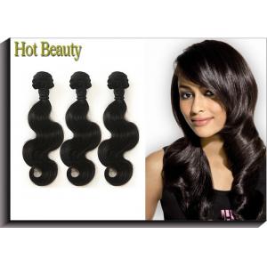 China 10-30 Virgin Human Hair Extensions Body Wave Malaysian Hair Grade 6A No Knots Soft Touch supplier