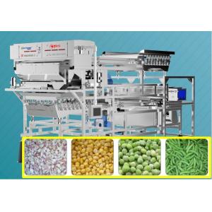 Precise Target Frozen Onion / Green Bean Sorting Machine 1.5-2.0 T/H