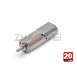 China High Reduction Ratio Planetary 12V DC Gear Motor With  20mm Diameter Gearbox supplier