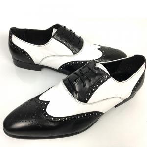 China Business Men'S Wedding Dress Shoes / Mens Woven Leather Lace Up Shoes supplier