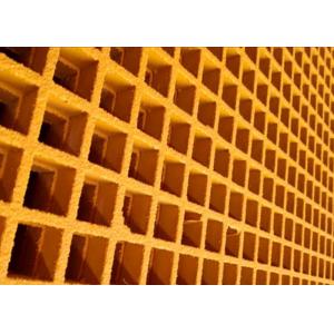 Molded Fiberglass Grating Corrosion Resistance ISO9001 Certification