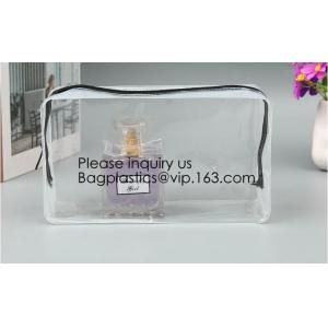 China Clear Toiletry Bag - Compression Packing Cube - PVC Cosmetic Bag - Transparent Makeup Bag - See Through Plastic Clear Ba supplier