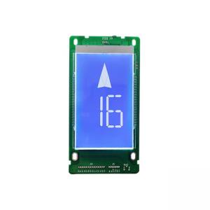 China Parallel DC 24V 7 Segment LCD Display LOP COP Elevator Display Board Indicator supplier