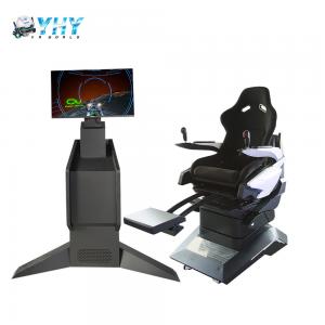 China Aluminum Alloy Roller Coaster Game Machine Simulator Virtual Reality Cinema Chair 9D Vr 360 supplier