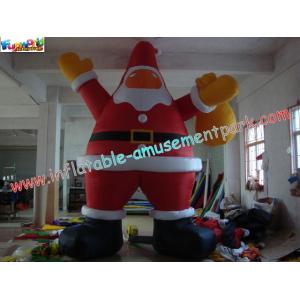Cool Snowman Inflatable Christmas Decorations 2 to 8 Meter high, 420D PVC coated nylon