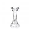 China 18cm Height Modern Taper Glass Candle Holder For Wedding Ceremony wholesale