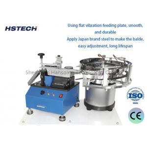 Flat Vibration Feeding Plate Electric And Air Pressure Combined Working Auto Loose Capacitor Lead Forming Machine