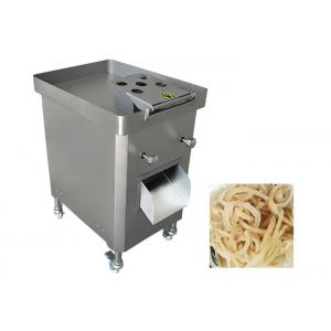 China Electric Pig Skin Cutting Machine Pig Ear Slicer Beef Jerky Strip 2mm Video supplier