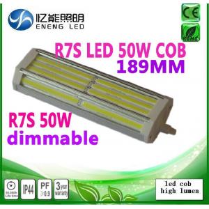 China high power J189mm led cob R7S 50W Dimmable  led r7s light 220degree anglereplace halogen lamp AC85-265V supplier
