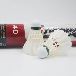 3in1 Badminton Shuttlecock D40 Model Dmantis Brand Customizable Duck Feather Natural Feather 12 Pieces