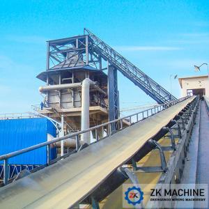 China Industrial Gravel Belt Conveyor 30-480T/H Reliable Operation supplier