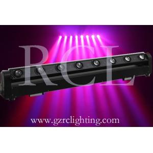 AC 220 v RGBW 4in1 Moving Head Beam Light For Bar KTV stadio , 8*10W LED lights 8pcs * 10W imported high power led bulbs