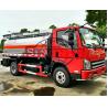 China 3 - 5cbm Refuel Oil Tanker Truck FAW TIGER V Chassis Series 7 Tons GVW wholesale