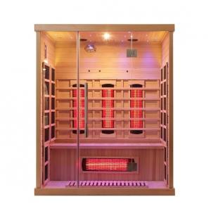 China Canadian Hemlock Custom Home Sauna Kits 3 Person Far Infrared supplier