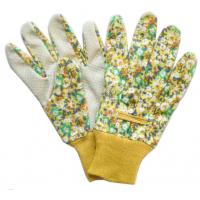 China Drill Dots Printed Working Hands Gloves Farm Working Gloves  9.5' or 10.5' on sale