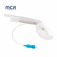 China Strengthening Neck and Smooth Surface Double Lumen Curved Laryngeal Mask Airway with Liquid Silicone Cuff on sale