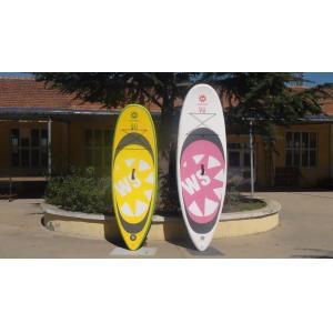 China Big Width Inflatable Paddle Board For Kids , 8 Feet Long 4 Inch Thickness SUP Paddle Boards supplier