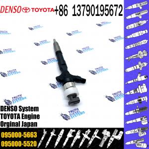 high quality diesel engine Fuel common rail injector 095000-5663 23670-39095/39096 23670-30050