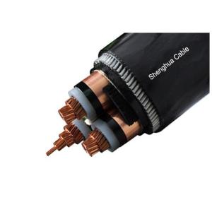 8.7/15kv Medium Voltage XLPE SWA Power Cables , Single Core Copper Cables