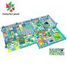 ISO9001 Indoor Soft Play Area . CAD Instruction Indoor Playground With Ball Pit