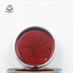 Metallic Deep Red Car Paint Glossy 2K Scratch Repair Weather Resistant ISO14001