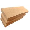 China High Alumina Curved Tile AL2O3 Arc Lining Brick with Good Wear and Impact Resistance wholesale