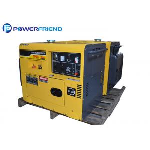 China 190A Diesel Welder Generator Electric Start With Wheels / Handle supplier