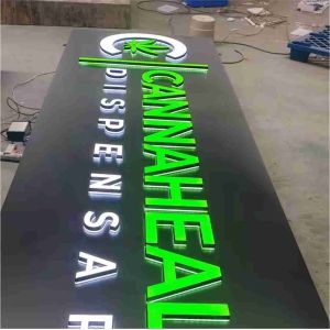 Custom Waterproof Led Letter Sign Illuminated Outdoor Channel Letters Sings