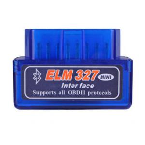 China Mini ELM327 V1.5 OBD2 Mini Obd2 Scanner Blue IOS Android System Supported supplier