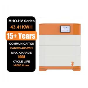 Wall Mounted Smart Energy Storage System For House 6kw 51.2v 106AH Energy Storage System With Solar Panels
