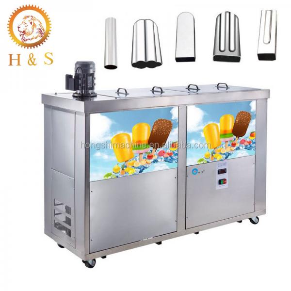 Stainless steel high quality ice lolly machine / popsicle making machine
