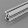 China Anodized 6063 T5 20x20 Aluminium T Track Extrusions Tempered wholesale