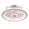 China Wholesale Factory Remote APP Control Smart Low Profile Ceiling Fan Light Flush Mount LED Ceiling Light 6 Wind Speeds New Technology Ceiling Fans wholesale