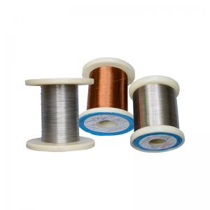 China Manganese Copper Electric Resistant Wire Good Stability For Emitter Resistor supplier