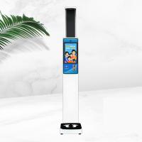 China Hd Lcd Screen Display Size Ultrasonic Height And Weight Machine on sale