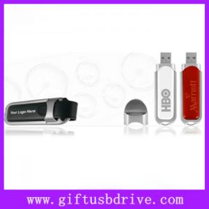 China OEM leather usb flash drive with customized silk-screen logo full 4G/8G flash drive usb supplier