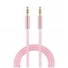 Phone Car Speaker MP4 3.5MM Audio Cable Nylon 1m Aux Cable For Headphones