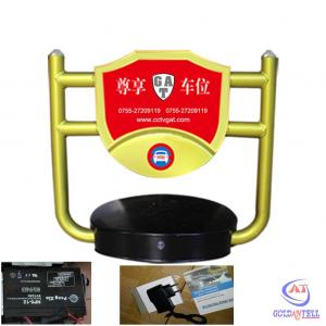 China Alarm Indoor / Outdoor Parking Post Lock Steel Remote Parking Lock Waterproof IP54 supplier