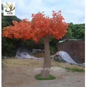 UVG GRE47 artificial autumn tree fake maple tree in fiberglass trunk for office decoration