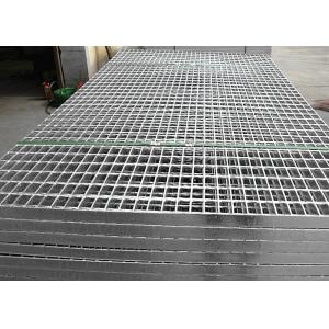 Galvanized Industrial Steel Grating , Stainless Steel Walkway Grating