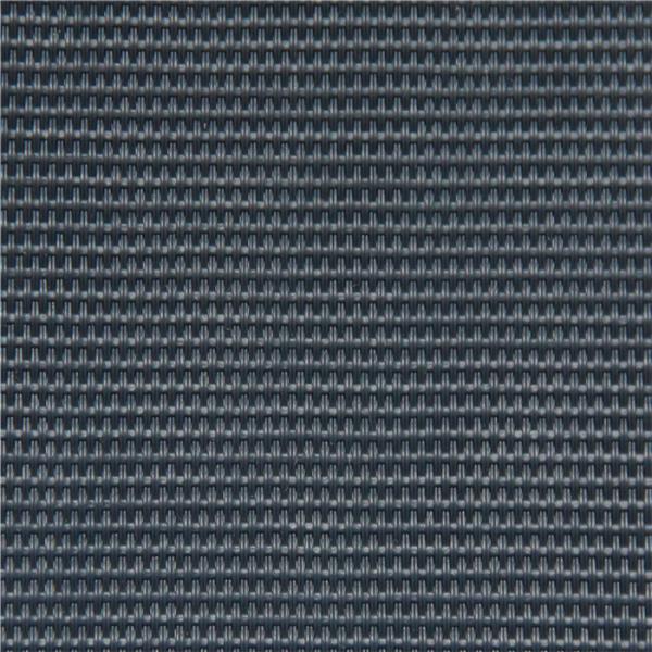 High Strength PVC Coated Polyester Mesh Fabric Woven Pattern Hot Resistant