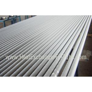 China A249 TP304 / TP304L Welded Tube , Extruded Solid  Fin Stock For Heat Exchangers supplier